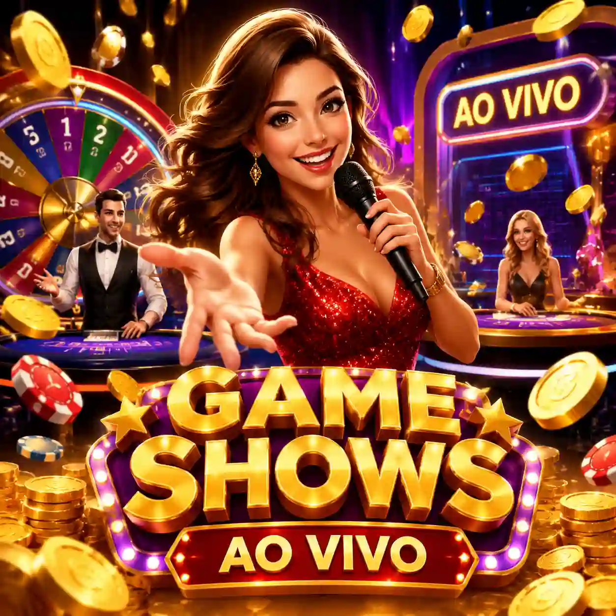 Game show de cassino ao vivo